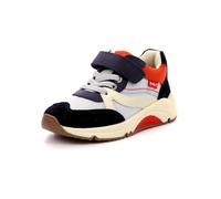 Runrun, Sneakers Basses Garçon, Marine Rouge, 30