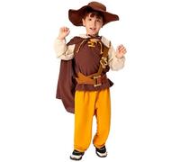 Runstarshow Costume d'Halloween pour filles - Robe médiévale de la Renaissance - Déguisement historique de conte de fées - Style victorien - Âge : 6 à 10 ans