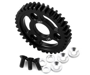 Runup Carbon Steel 1M 36T 38T 40T Roue dentée principale pour 1/8 Tra-xxas Revo 2.5 3.3 Pièces de mise à niveau (36T)