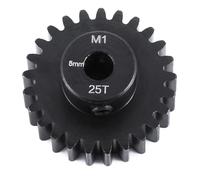 Runup CrMo Acier 5mm M1 Pignon 20T-25T Engrenage Moteur pour 1/8 ARRMA KRATON 6S 1/10 Arrma HSP Redcat Losi HPI E-Revo VXL MAXX (25T)