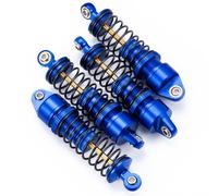 Runup Kit d'amortisseurs en aluminium 58 mm avant arrière pour Arrma 1:18 Granite Grom/Typhon Grom Mega 380-ARA2106 Pièces de mise à niveau de camion (bleu)