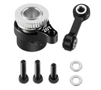 Runup Kit de servomoteur en aluminium 20T/25T pour Arrma 1/18 Granite Grom 1/16 Mojave 1/14 Typhon Losi 1/12 Nascar Upgrade Accessoires (20T)