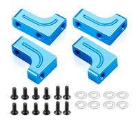 Runup Lot de 2 supports de servo en alliage d'aluminium pour Tamiya TT02 1/10 RC sur routes Touring Car Upgrade pièces