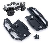 Runup Metal Side Pedal Rock Sliders 1/24 RC Crawler Accessoires de voiture pour axial SCX24 Gladiator Bronco C10 Loquet JLU Jeep Wrangler Upgrade Parts