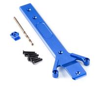 Runup RC Plaque de châssis en alliage d'aluminium pour 1/16 Tra-xxas Mini Maxx 2S Mini XRT VXL-3S Monster Truck Upgrade pièces (bleu)