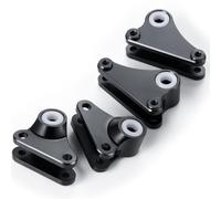 Runup Support d'amortisseur RC avant et arrière pour 1/16 Tra-xxas Mini E-Revo 4 pièces