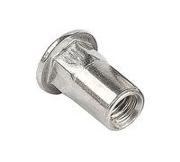 Runxingfu Écrous À Sertir - Inserts Acier Inoxydableet Acier du Carboneécrous de Montage Écrou Moleté Cylindrique Insert Écrous Noyés avec Filetages Internes