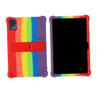 Runxingfu Etui pour DOOGEE T20 Mini - Ultra Mince Silicone Coque Protectrice Résistant aux hocs étui avec Pliable Support pour DOOGEE T20 Mini Tablet 8.4 Pouces