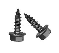 Runxingfu M4 M5 M6 M8 Hex Rondelle Tête Vis Autotaraudeuse Acier Carbone Vis à Bois Hexagonale Bride Croix Vis Mécanique pour Voiture Plastique Métal Travail du Bois
