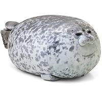 RUNYA Blob Seal Oreiller en peluche en coton