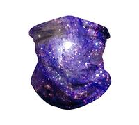 RUNYN Bandana pour Rave ciel étoilé, Cache-cou Bandana Tube Gaiter, Sun UV Protection Neck Gaiter Magic Écharpe Cache-visage Cagoule