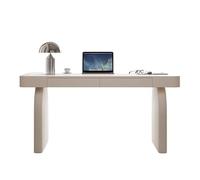 RUNZE765Z Bureau Classique Bureau d'ordinateur Portable en Bois Massif for la Maison, Bureau d'écriture Blanc Simple et Moderne avec tiroirs, Table Console de Maquillage pour écrire(S)