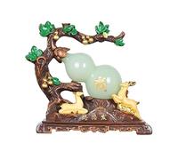 RUNZE765Z Décorations d'intérieur Gourde décoration ameublement Salon Porche Pendaison de crémaillère Nouvelle Maison Cadeau Collection Feng Shui au Bureau(Petit)