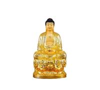 RUNZE765Z Décorations d'intérieur Statue de Bouddha en Laiton for la Maison, Le Salon, Hall d'entrée, décoration Feng Shui, Ornements culte Zen Feng Shui au Bureau(Grand)