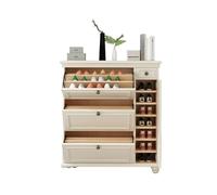 RUNZE765Z Rangement d'entrée Meuble à Chaussures Tendance for entrée de Maison, Petit Meuble Ultra-Mince et léger Luxe for Gestion des Chaussures