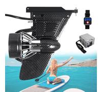 RUODATONLY Aileron motorisé électrique, aileron électrique pour Surf & Sup pour Planche à pagaie, propulseur sous-Marin 24V pour Planche de Surf pour Kayak, Planche à pagaie, autonomie 5h