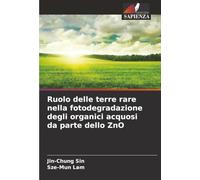 Ruolo delle terre rare nella fotodegradazione degli organici acquosi da parte dello ZnO