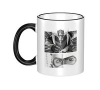 RUOPASWEAST Gold%orak Japanese UFŏ%robot Manga Mug Grendizer - Design Manga Japonais UFŌ - Céramique 330ml - Pour Café/Thé - Bureau & Maison - Cadeau pour Fans d'Anime - Classique Intemporel