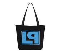 RUOPASWEAST Rock Band Chester Singer Bennington Sac de courses réutilisable pour femme - Sac fourre-tout léger style rock des années 90 - Cadeau écologique pour fan - Motif groupe alternatif