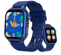Ruopoem 32 Jeux Montre Connectée Enfant, Montre Enfant Garcon Fille HD Caméra Musique Vidéo Podomètre Livre Audio Réveil, Montre Intelligente Enfant Cadeaux Anniversaire pour Filles et Garçons