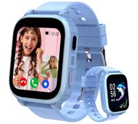 Ruopoem 4G Montre Connectée Enfant GPS, Montre GPS Enfant Tracker avec Appel Vidéo SOS Réveil Appareil IP68 Mode Scolaire Jeux Chat, Montre IntelligenteEnfant Cadeau pour Filles et Garçons