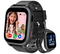 Ruopoem 4G Montre Connectée Enfant GPS, Montre GPS Enfant Tracker avec Appel Vidéo SOS Réveil Appareil IP68 Mode Scolaire Jeux Chat, Montre IntelligenteEnfant Cadeau pour Filles et Garçons