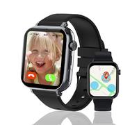 Ruopoem 4G Montre Connectée Enfant, Montre GPS Enfant Tracker avec Appel Vidéo SIM Chat Vocal SOS Réveil Jeux Mode Scolaire Étanche IP68, Montre Telephone EnfantCadeau pour Filles et Garçons