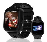 Ruopoem 4G Montre Connectée Enfant, Montre GPS Enfant Tracker avec SIM Appel Vidéo Chat Vocal GPS SOS Réveil Jeux Mode Scolaire Étanche, Montre Telephone EnfantCadeau pour Filles et Garçons