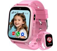 Ruopoem Montre Connectée Enfant 4G GPS, Appel Vidéo, Chat Vocal, SOS