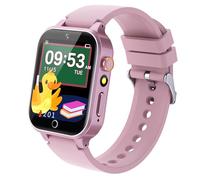 Ruopoem Montre Intelligente Enfants 26 Jeux, Montre Connectée Enfant Garcon Fille HD Caméra Musique MP3 Lecteur Vidéo Podomètre Contrôle Parental Réveil, Montre Enfant Cadeaux pour Filles et Garçons