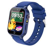 Ruopoem Montre Intelligente Enfants 26 Jeux, Montre Connectée Enfant Garcon Fille HD Caméra Musique MP3 Lecteur Vidéo Podomètre Contrôle Parental Réveil, Montre Enfant Cadeaux pour Filles et Garçons