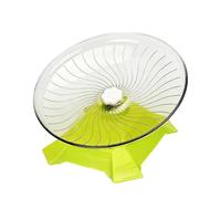 Ruota silenziosa per criceti - Giocattolo per Corsa Ed esercizio Con supporto | ruota da Corsa silenziosa per Gabbia e vasca accessorio | criceto gerbillo riccio Tartaruga rettile furetto attività