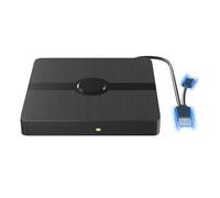 RUOVXWU Lecteur CD DVD Externe pour PC USB 3.0 Type C Portable CD/DVD -/+RW Drive Mince DVD Player Enregistreur RW/ROM Transmission Rapide pour Windows 11/10/8/7 Mac OS Linux Laptop PC Desktops