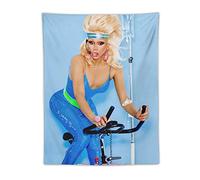 Rupaul Drag Race Poster mural américain en polyester pour chambre à coucher Motif course de drag 76,2 x 101,6 cm