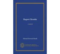 Rupert Brooke: a memoir