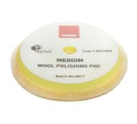 RUPES 9BW180M Tampons de polissage en laine jaune Coarse Medium pour rotorbitale, rotoexcentrique et triple action Bigfoot Ø 150/170 mm