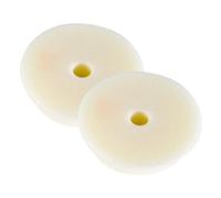 RUPES Lot de 2 tampons de polissage ultra fins - Blanc - 130-150 mm