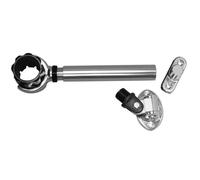 RUPP THREADED ANTENNA SUPPORT 6" PIPE MT 4-WAY BASE 1.5" COL