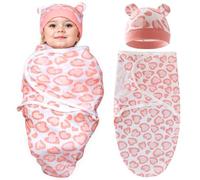 Ruqingg Les Accessoires de poupée pour bébé, Les vêtements de poupée bébé 2PCS / Cotton comprennent Une Couverture et Un Chapeau Coeur, des Tenues Bricolage pour des Tenues Nouveau-nés 17 à 22 Pouce