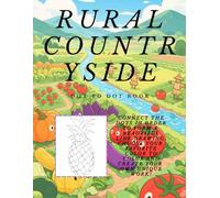 Rural countryside Books,Dot To Dot Coloring books for Adults Relaxation,It contains 50 drawings and the book is 8.5*11 inches in size.Dot:Fireman, pineapple