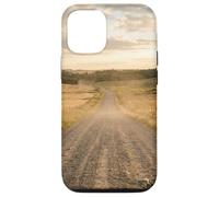 Rural Gravel Road Campagne Scenic Winding Path Coque pour iPhone 12/12 Pro