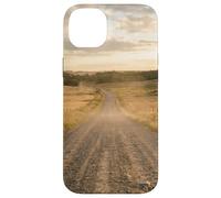 Rural Gravel Road Campagne Scenic Winding Path Coque pour iPhone 14 Plus