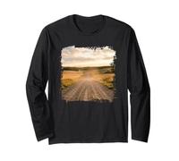 Rural Gravel Road Campagne Scenic Winding Path Manche Longue