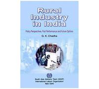Rural Industry In India. Policy Perspectives, Past Performance And Future Options