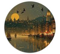 Rural Scenery 1000 Pièces Puzzle Images Vibrantes Cadeaux pour La Famille Et Les Amis Défi Unique Puzzle pour Adultes 1000pcs (67.5x67.5cm)