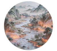 Rural Scenery 1000 Pièces Puzzle Soulage Le Stress Cadeaux pour La Famille Et Les Amis Jeu Familial Puzzle Para Adultos Y Niños 1000pcs (67.5x67.5cm)