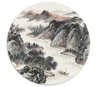 Rural Scenery 1000 Pièces Puzzle Soulage Le Stress Cadeaux pour La Famille Et Les Amis Jeu Familial Puzzle Para Adultos Y Niños 1000pcs (67.5x67.5cm)