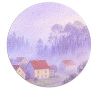 Rural Town Puzzle 1000 Pièces Educa Jouet en Bois Jeu D'Intelligence Décoration Intérieure Building Jeu Éducatif Challenge Toy Adultes & Enfants des 14 Ans 1000pcs (67.5x67.5cm)