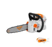 RURIS 2624e Tronçonneuse sur Batterie 20V 4Ah Guide 300mm Coupe 275mm SDS