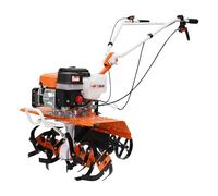 RURIS 5600FR Motobineuse Thermique 4CV 174cc 550 mm Jardins et Serres | Système de fraises modulable (1 ou 2 groupes) pour s'adapter à tous les types de sols